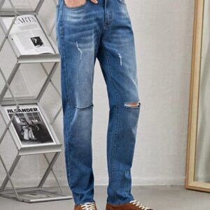 SHEIN  Men's Slim Fit Jeans